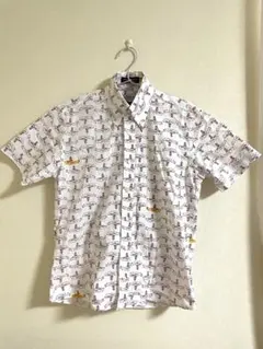 【限定】ベンシャーマン ビートルズ イエローサブマリン シャツ ホワイト S