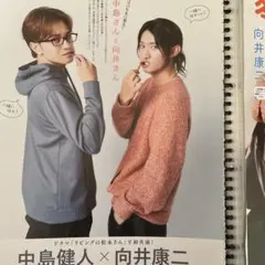 リビングの松永さん 中島健人・向井康二 雑誌切り抜き