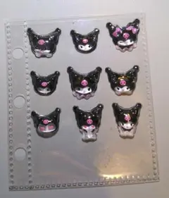 クロミちゃんボンボンドロップシール