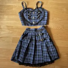 Ank Rouge ビスチェ、 Jamie エーエヌケースカート　セット