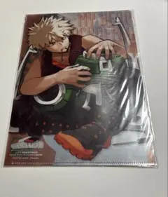 僕のヒーローアカデミア　ジャンプGIGA クリアファイル　爆豪勝己