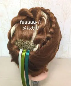 即購入⭕️ アナと雪の女王 アナ 戴冠式 ウィッグ ヘアアクセサリー セット ディズニー アナと雪の女王 アナ 戴冠式 | Vings(ヴィングス)