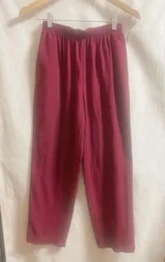 made in USA wine red easy pants イージーパンツのサムネイル