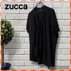 zucca半袖ドレープカーディガン ブラックのサムネイル