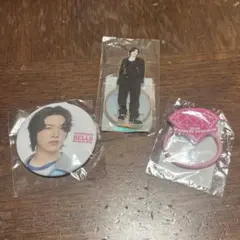 treasure ジョンファン 缶バッジ ヘアゴム アクリルスタンド セット