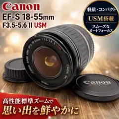 Canon EF-S 18-55mm F3.5-5.6 II USM 標準レンズのサムネイル