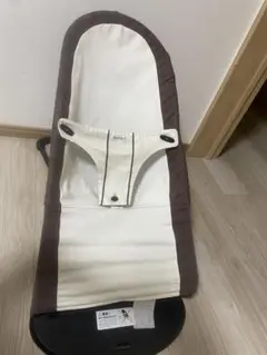 リクライニングバウンサー ブラウン・クリーム