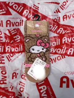 キティ avail ヒョウ柄 靴下 ギャル ソックスのサムネイル