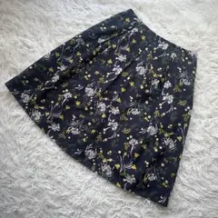 美品❗️マッキントッシュフィロソフィー　花柄スカート　リバティ　フレア　総柄