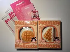 新品未開封 メロジョイ クリームワッフル さんかく まる パウダー付き