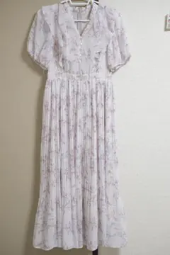 マーキュリーデュオプリーツティアードワンピース