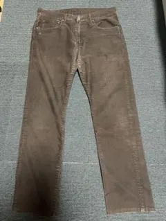 Levi’s 505 コーデュロイパンツ ブラウン W33 L34
