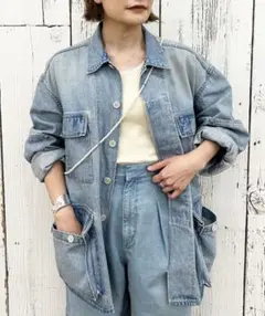 ポロラルフローレン Chambray Windbreaker ポニー刺繍 - メルカリ