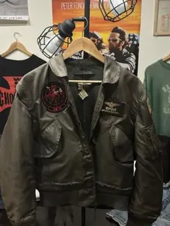 1970s 実物フライトジャケットCWU36P Top gun カスタム