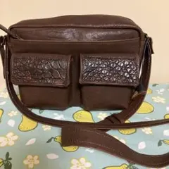 日本製IBIZA　ショルダーバッグチャーム付き(名前記入有り)