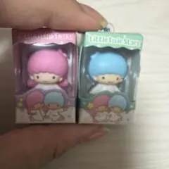 リトルツインスターズ ミニチュアパッケージ キーホルダー 2種セット