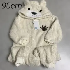 新品未使用 西松屋 90cm ベビー クマ 着ぐるみ ロンパース