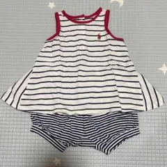 【Ralph Lauren 】9m ボーダー柄セットアップ