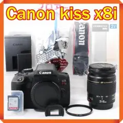 超美品｜ショット数438回☆Canon EOS Kiss X8i ダブルズーム - メルカリ