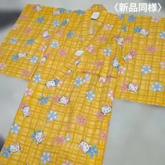 d*3様 〈新品同様〉希少　レトロ浴衣　ハローキティ浴衣 浴衣リメイクのサムネイル