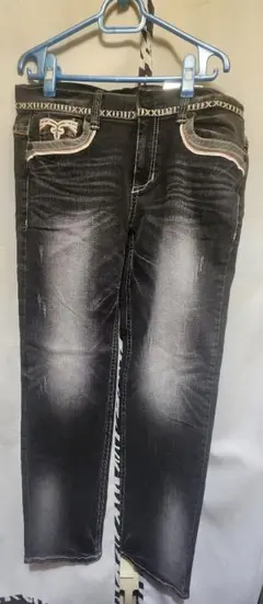 最終値下げRED PEPPER ダークグレー デニム 32