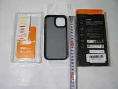iPhone 15用スリークデザインケース 未使用展示保管品 カーボンニュート材
