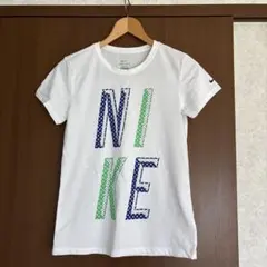 NIKE ロゴ Tシャツ レディース半袖Tシャツ　M ナイキ　DRI-FIT