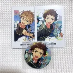 あんスタ 真白友也 天満光 9周年 ぱしゃっつ 缶バッジ