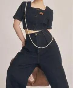 【そわそわバケツ様】【JIMWAG】denim setup jacket MSP-4000 Tsugihagi Selvedge Denim Jacket in Vintage Indigo