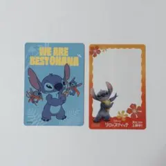 ディズニーストア リロ＆スティッチ じゃんけんカード 映画 入場特典 セット