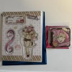 鬼滅の刃 バレンタイン＆ホワイトデー アクスタ、缶バッジ 甘露寺蜜璃