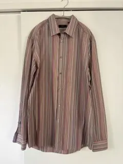 美品✨Paul Smith ポールスミス マルチストライプ 長袖シャツ 羽織り