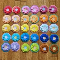 ハンドメイド　折り紙　ミニメダル　30個セット　42