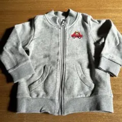 ミキハウス　ホットビスケッツ 90cm グレー トレーナー