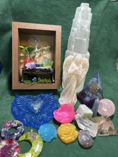天然石　オルゴナイト　いろいろ　セット　17