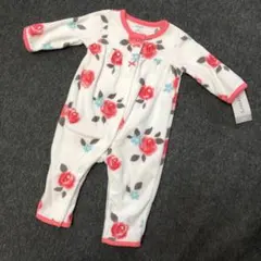 【新品未使用】カーターズ　フリースロンパース　3M