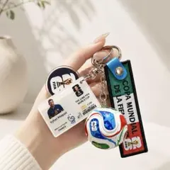 エムバペ 選手 キーホルダー サッカー 3点セット
