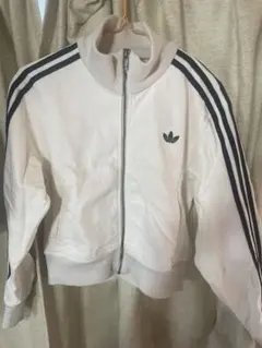 adidas ホワイト ジャケット Mサイズ