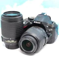 希少ブラウン Nikon D5200 スマホ転送 自撮りOK 一眼レフ ✨自撮り可能機種 スマホ転送可能✨Nikon D5200レンズセット - メルカリ