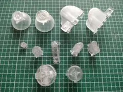 ゲームキューブコントローラー クリア GCコン カスタムボタン