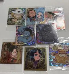 ワンピースウエハースシールまとめ売り 何かのワンピカード×一枚付き