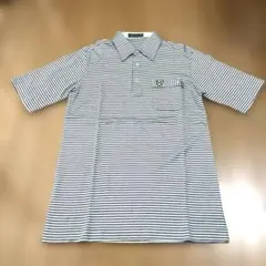 Lyle & Scott ストライプ ポロシャツ M 綿100% ゴルフシャツのサムネイル