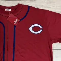 広島東洋カープ Men 半袖 Tシャツ 赤色 4Lサイズ タグ付き 新品未使用品