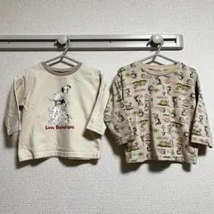 PEANUTS Disney トップス　長袖　90cm 2点セット　まとめ売り