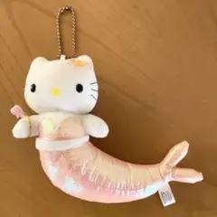 1999 サンリオ ハローキティ 人魚 マーメイド ぬいぐるみ キーホルダー