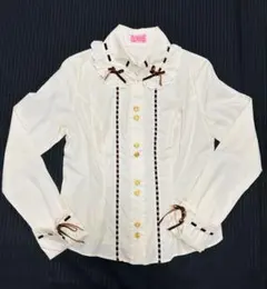 Angelic Pretty ブラウス　はしごレース　アイボリーのサムネイル