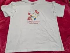 しまむら　辻希美　ハローキティ　キティ　Ange charme フリル　Tシャツ