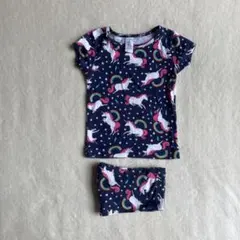 carter's ユニコーン柄　半袖パジャマ　セットアップ　3Tのサムネイル