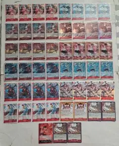 赤青エース 構築済みデッキ ワンピースカード おまけ付き - メルカリ