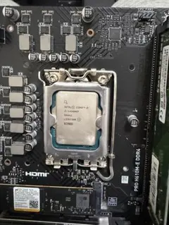 MSI PRO H610M-E DDR4 マザーボード CPUセット